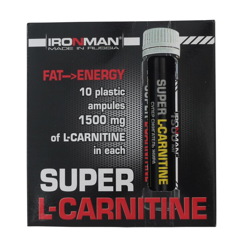 Super L-Carnitine (Супер L-карнитин) - 10 флак х 25 мл