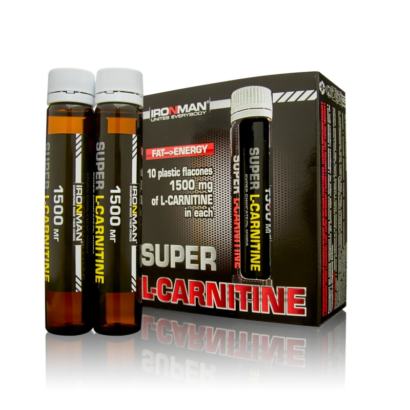 Super L-Carnitine (Супер L-карнитин) - 10 флак х 25 мл