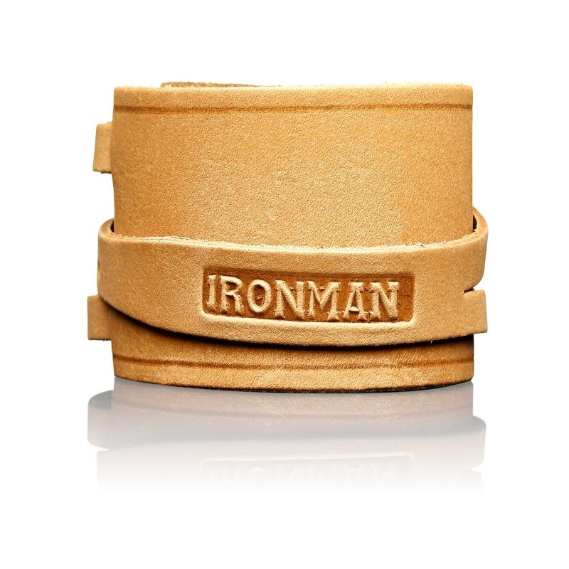 Напульсник кожаный IRONMAN №2 НК01 - 1 шт