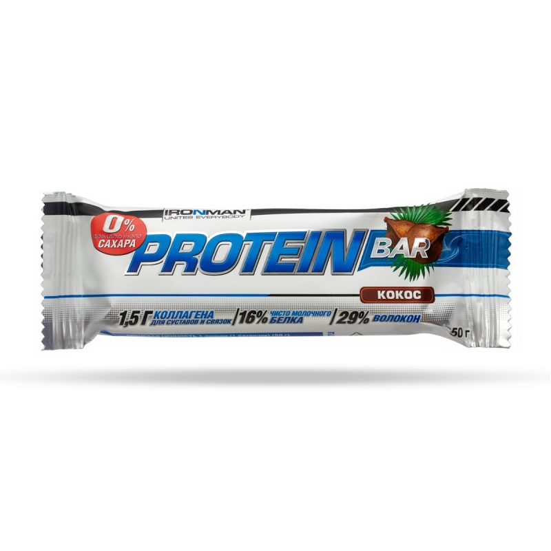 Protein Bar без сахара, 2 вкуса - 50 гр