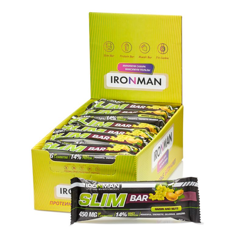 Ironman Slim Bar - 24 шт