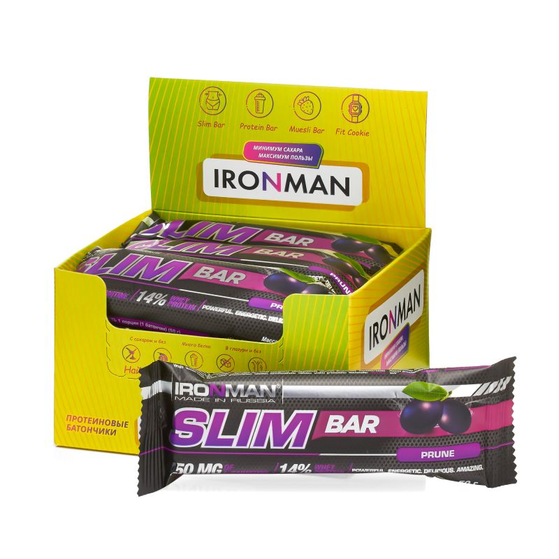 Ironman Slim Bar - 12 шт