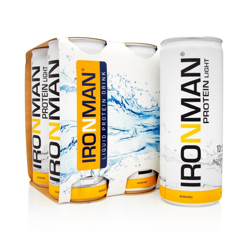 IRONMAN Напиток PROTEIN light - 6 бут